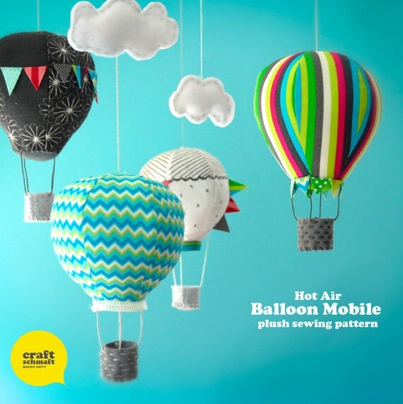 Air Balloon Mobile Pattern