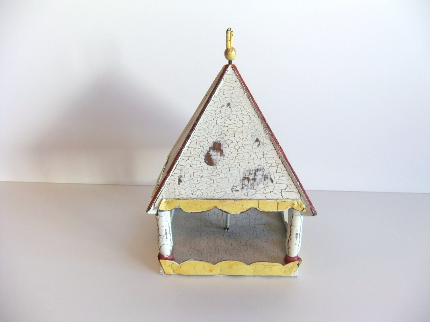 Vintage Bird House Feeder