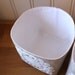 linen and lace -storage bin, small