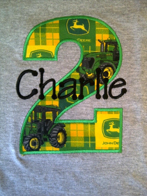 john deere first birthday shirt