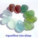 10 Jewelry Grade Sea Glass Medium-Large Top Drilled for Charms (DIY167)