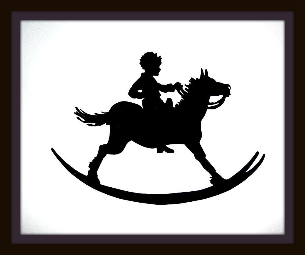 Boy on Rocky Horse