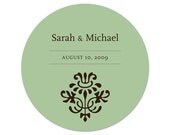 Personalized Wedding Favor Labels