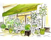 Green Thumb Florist Note Card