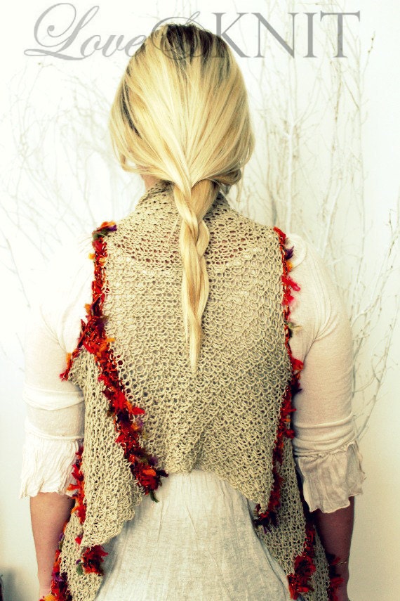 Spring Summer Boho Vest