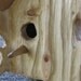 Birdhouse Rustic Copper Roof Sculpted O.O.A.K