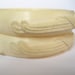 Pair of Carved Pre Ban Ivory Bangles with Phoenix' and Lotus Flowers