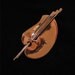 1960's Solid Copper Painter's Palette Brooch