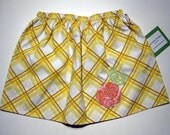 Flower Basket Eco Toddler Skirt 5T One of a Kind