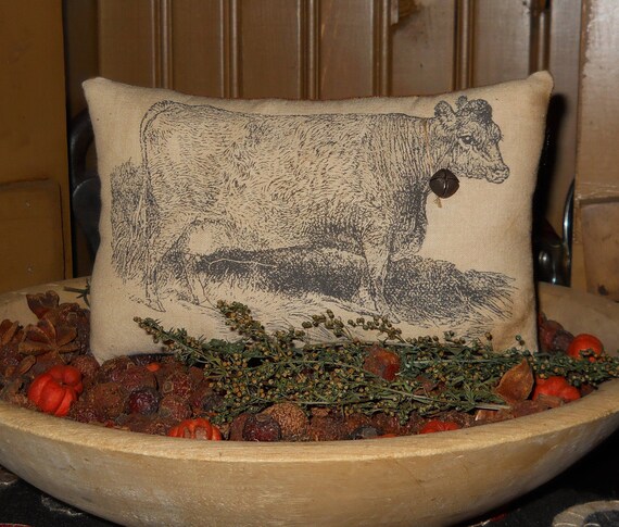Cow Pillow Tuck  bowl filler