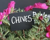Chalkboard Signs - 5 Blackboard Markers - Up cycled Metal Eco Friendly - Includes Either Erasable or Permanent White Pen