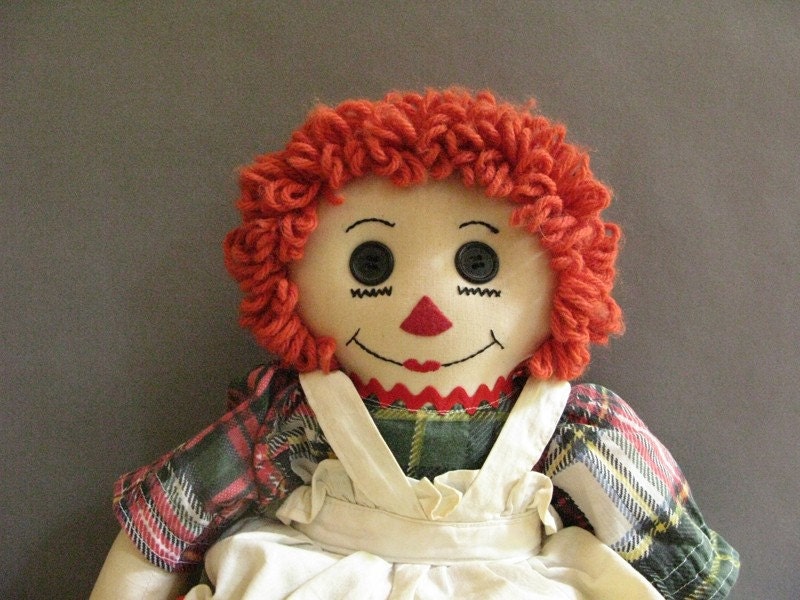 Vintage Raggedy Ann Doll