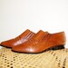 SALE Western ankle shoes Camel leather Made in Brazil Women 8M
