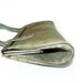 Vintage 1950's Snake Skin Handbag Purse Gold Hardware