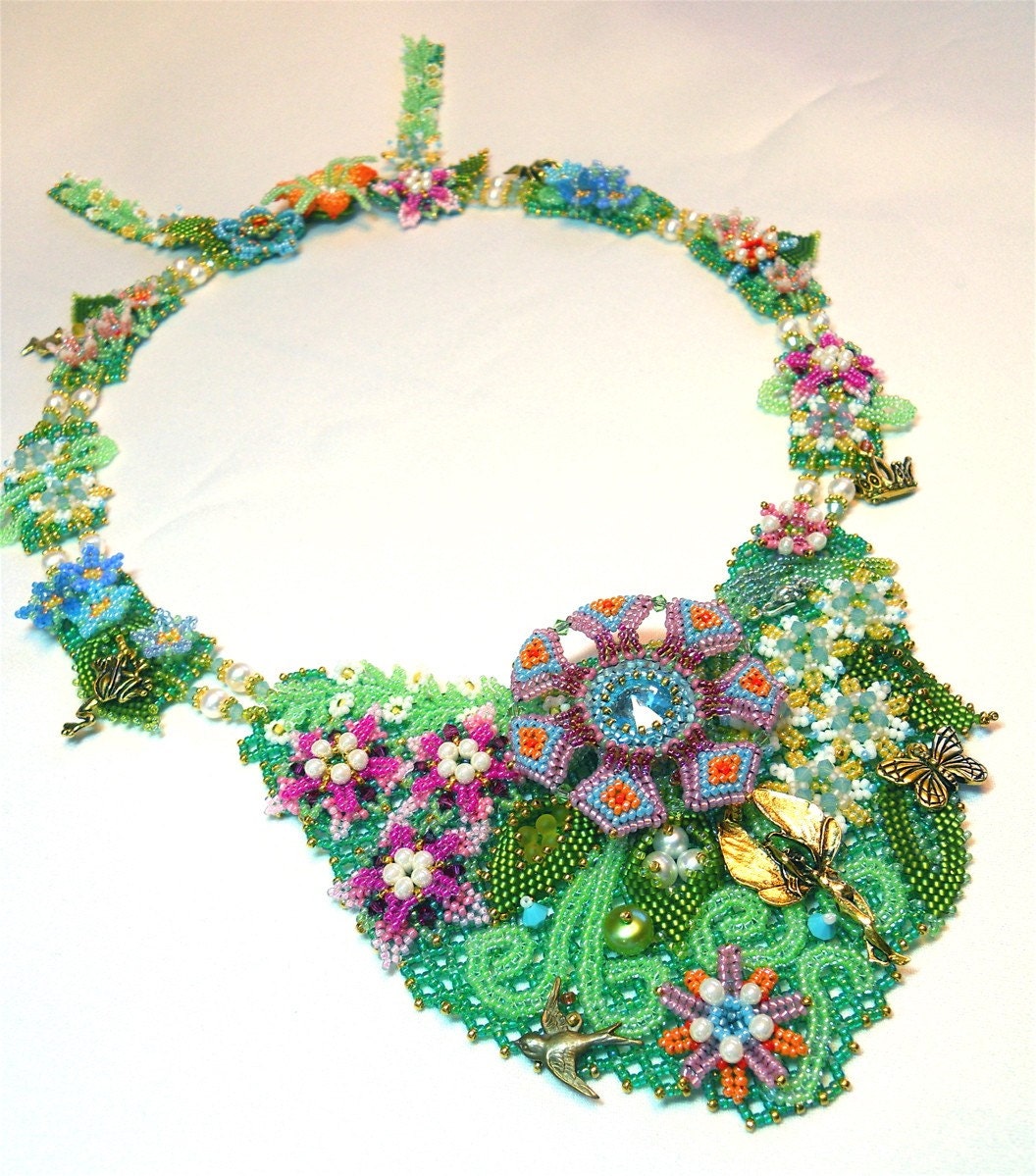 Thumbelina's Garden Necklace
