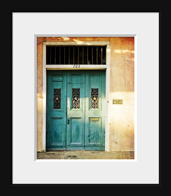 New Orleans French Quarter Photograph. Mardi Gras. 8"x10" Fine Art Print. Affordable Home Decor. Casa Hove.