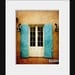 New Orleans French Quarter 8"x10" Door Photograph. Mardi Gras. Bright Turquoise Blue Shutters. IN STOCK, Ready to Ship.
