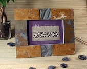 Natural Slate Frames - Woodland on Copper Stone