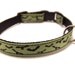 Green Bats Breakaway Cat Collar
