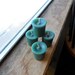 Autumn lodge scented, handmade votive candle, green candle, scented candle (1)
