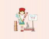 Fabric Sale Illustration - The Quilt Shoppe Mini Series