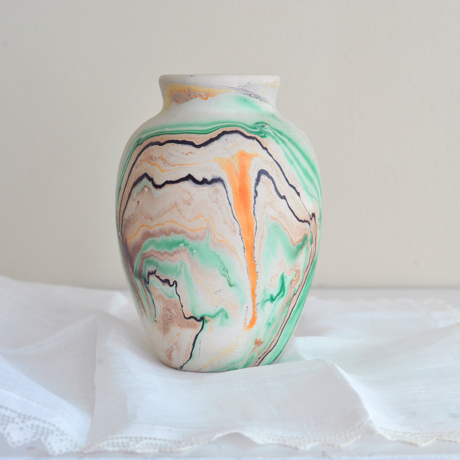 Vintage Nemadji Pottery USA Vase