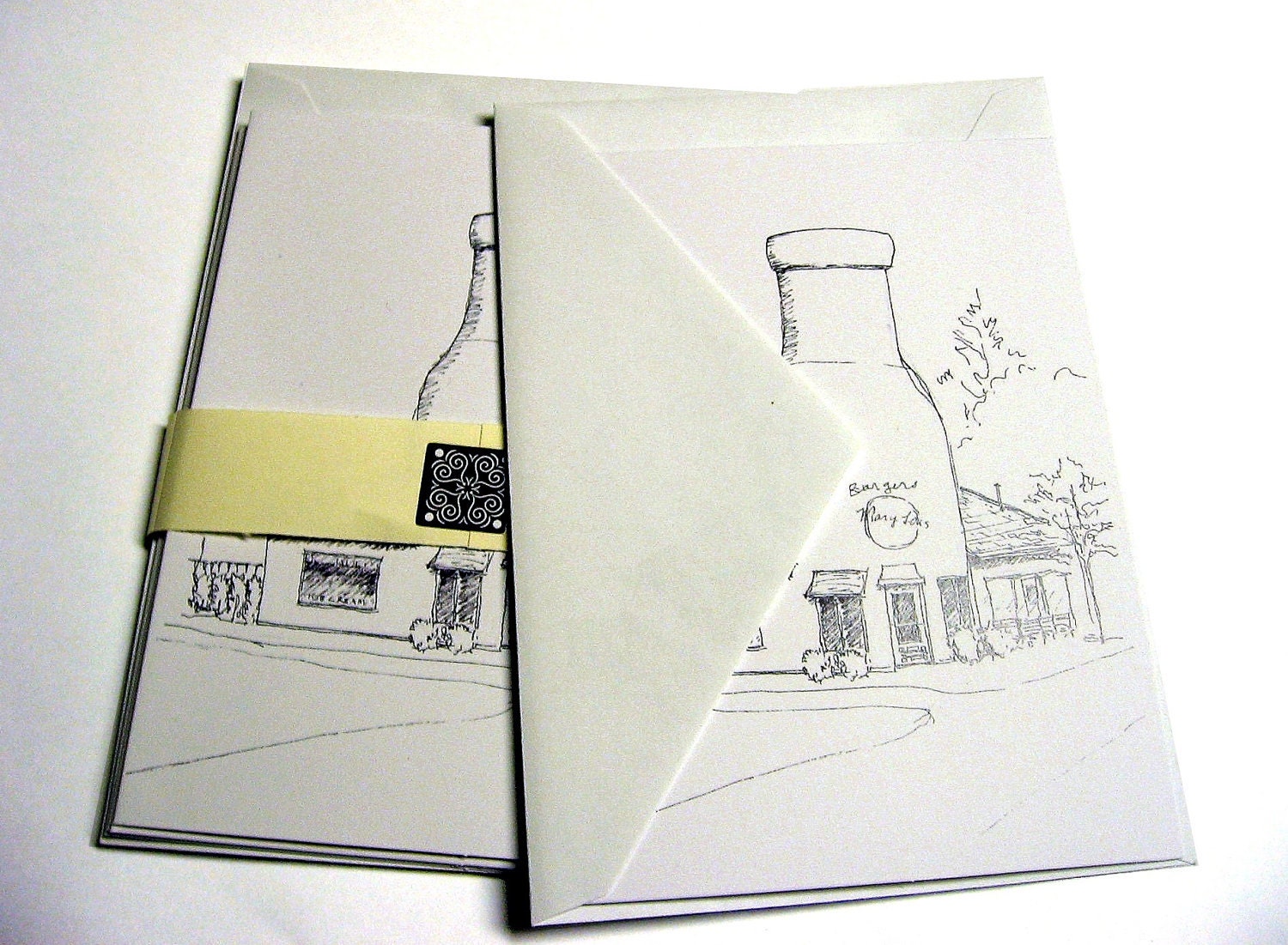 Cards of the Milk Bottle - 5x7