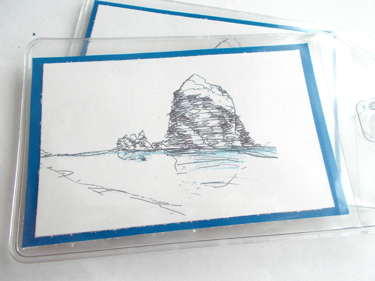 Luggage tags - Haystack Rock
