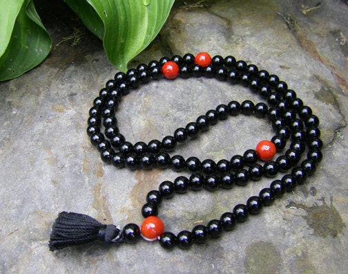 Black Mala Necklace
