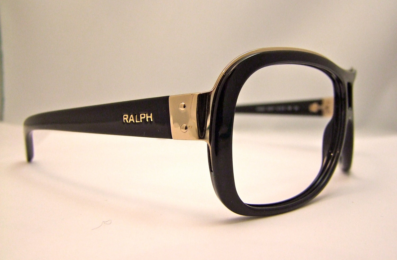 Vintage POLO  RALPH LAUREN Black Eyeglasses frames,