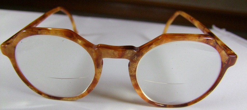 ARMANI VINTAGE EYEGLASSES ITALY ROUND LENS by ifoundgallery