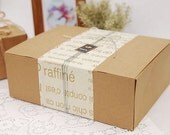 Natural Kraft BOX, 24 x 18cm, set of 4, U2634