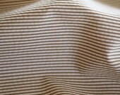 3 Yards of Lovely Water Colored Brown Stripe Cotton WIDE 142cm, U2775