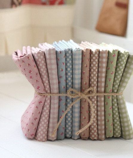 For Ilana, 4 Yards of linen fabric in Check, Polka dots,and Floral, 12 styles only one colour, per yard, U1170