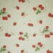 NEW-Sweet strawberry -Japanese cotton linen fabric -Fat quarter