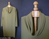 DRAPE COLLAR TUNIC pattern