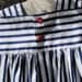 Crisp Nautical Stripes for Spring and Summer, Size 3, Ready to Ship
