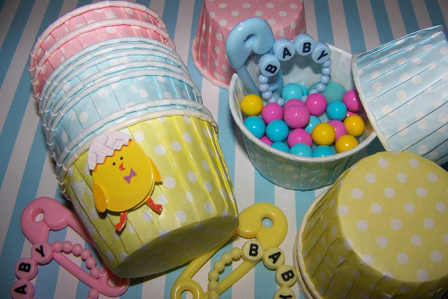 Treat/Portion Cups <em>Polka Dot</em> Party Cups Cupc