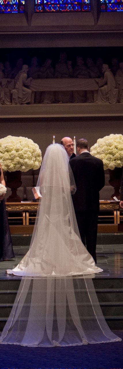 Cheryl's Royal Cathedral Length Veil