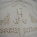 Lisa's Monogrammed Rhinestone trimmed Veil