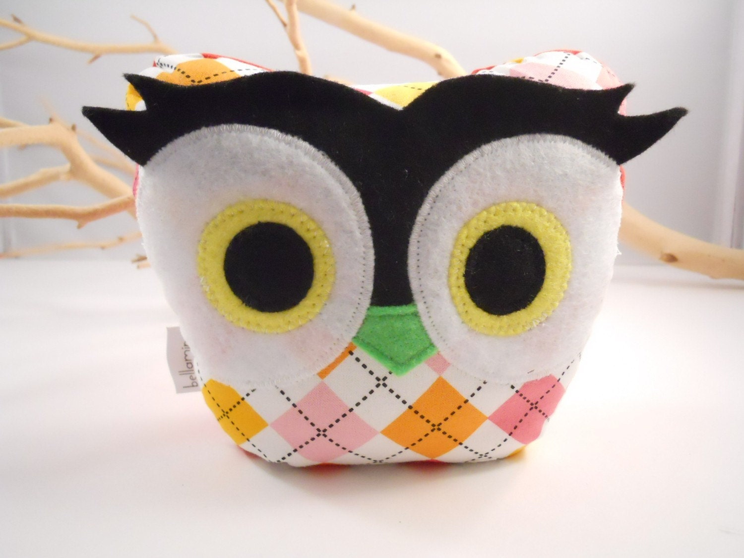 bellamina's owl bookend / doorstop / paperweight