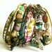 Bangle Bracelets, Urban Bohemian Gypsy inspired, stack of 12