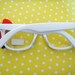 iCat Sunglasses (White/Red)
