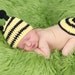 On Sale Now LSBV Honey Bee Photo Prop Set Size Newborn-6 months
