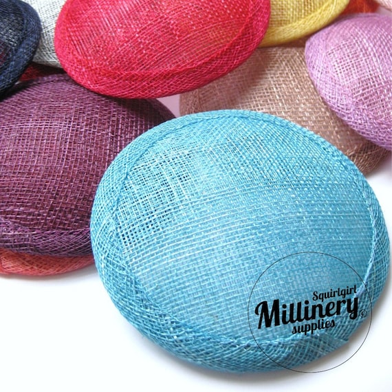 Bulk Buy Wholesale Round Sinamay Fascinator Hat by Petershams