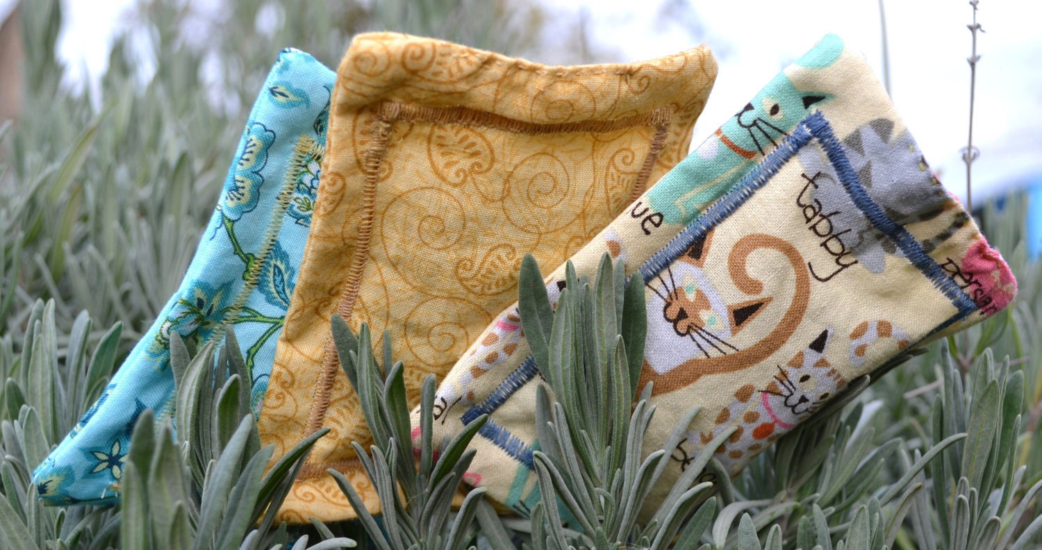 Cool Cats Dryer Sachet Trio