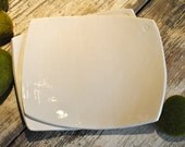 Handmade Appetizer/Dessert Plates, Set of TWO