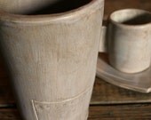 Crave Breakfast Ware: modern, handmade juice tumbler