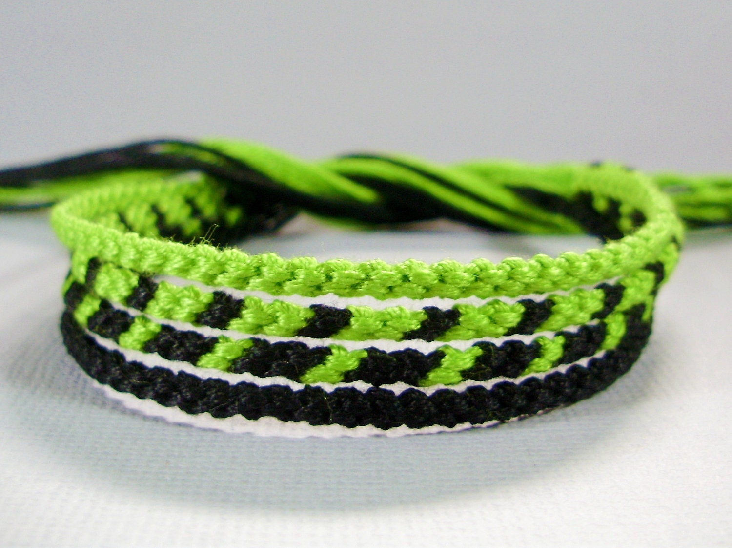 Radioactive Handmade Friendship Bracelet Set