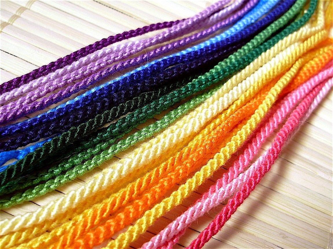 Rainbow Friendship Bracelet Set